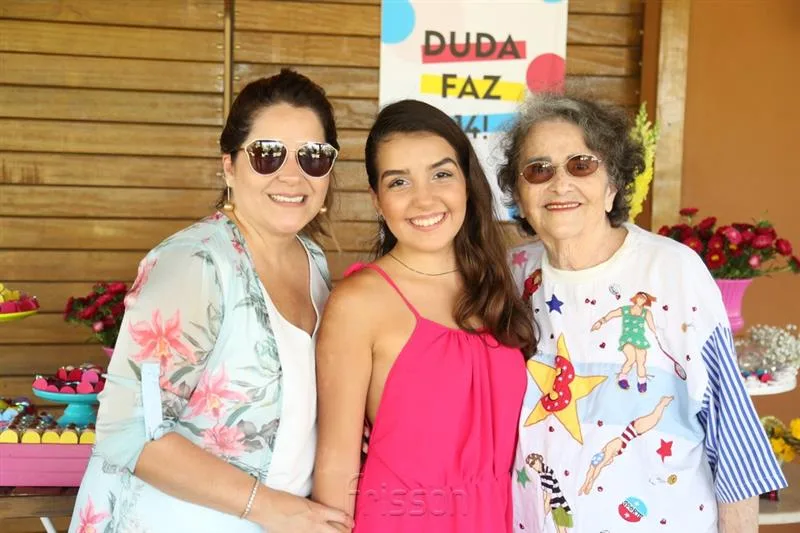 Adriana, Maria Eduarda de Siqueira e Glaucia Mota