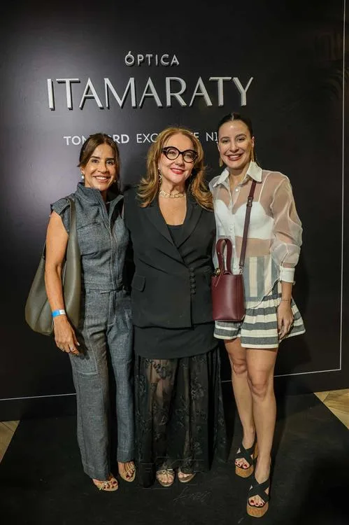 Cinthia Petri, Luiziane Cavalcante e Rafaelle Thomaz