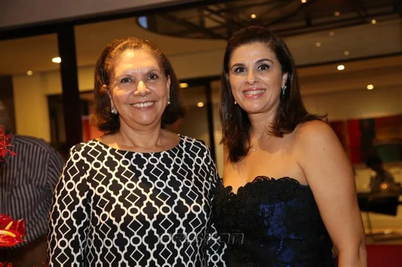 Ana D'áurea Chaves e Gina Fiúza