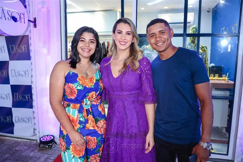 Alecsandra Costa, Iva Soares e Ivanildo Soares
