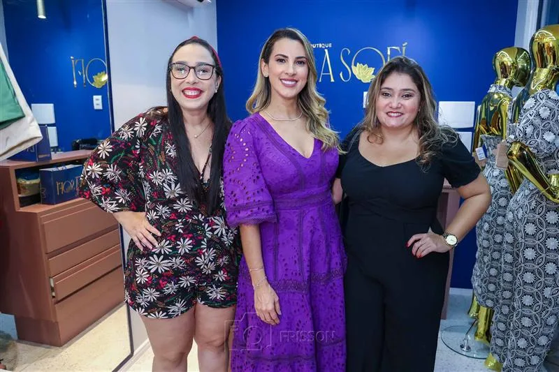 Camila Granjeiro, Iva Soares e Ana Paula Valente