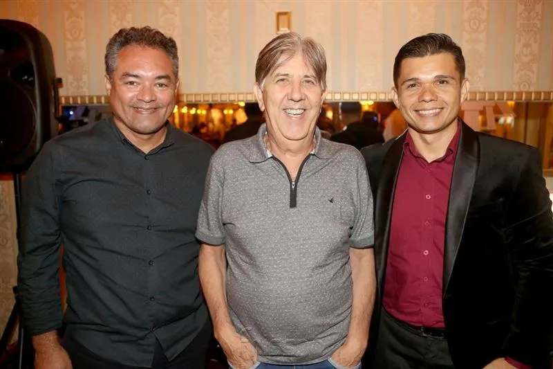 Arlam Sousa, Ângelo Oliva e Ricardo Máximo