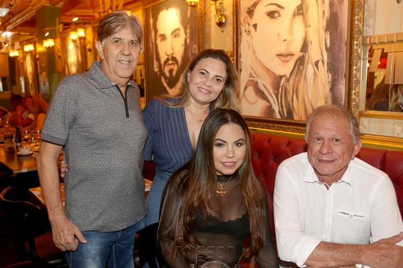 Ângelo, Tatiana Oliva, Joana Aragão e Humberto Aragão