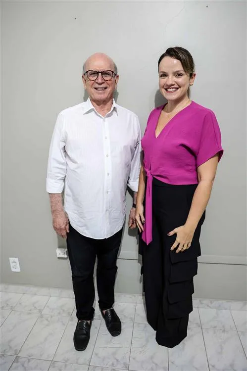 Paulo Mota e Juliana Oliveira
