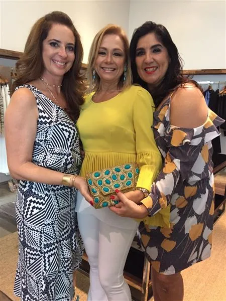 Márcia Andrea, Sarah Philomeno e Izabeli Leitão