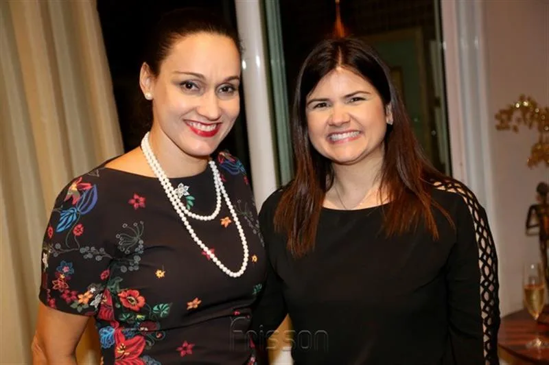 Carmen Pompeu e Ticiana Brígido