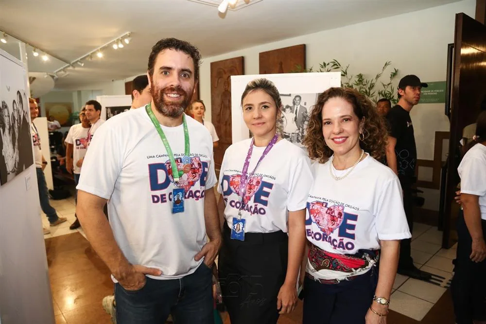 Bruno Almeida, Raquel Jucá e Camila Bandeira