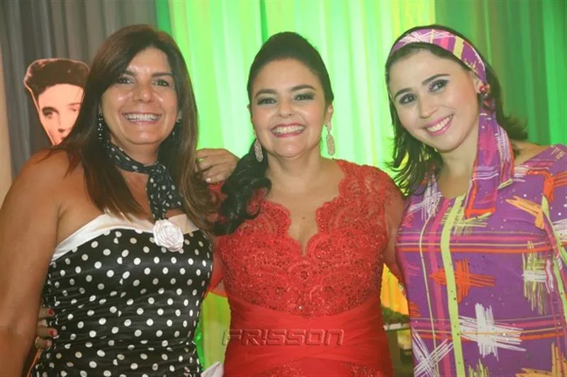 Ana Lúcia Madeira, Valéria Férrer e Adrissa Rosa