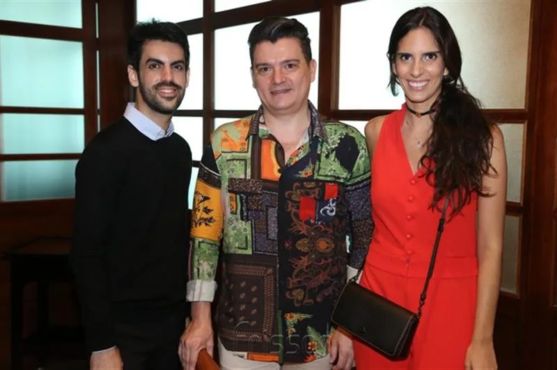 Joaquim Neto, Cristhian Paiva e Carol Assad