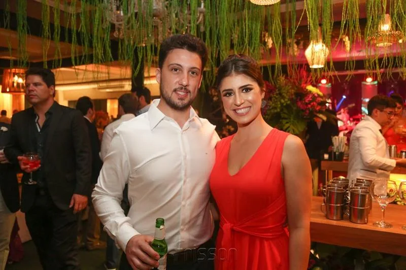 Bruno Corassini e Marcela Cavalheiro
