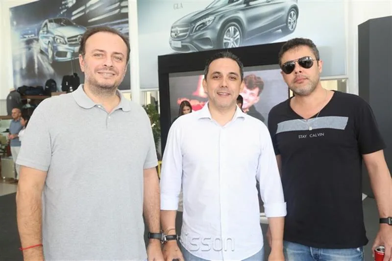 Adriano Nogueira, Fernando Brigido e Gustavo Cruz