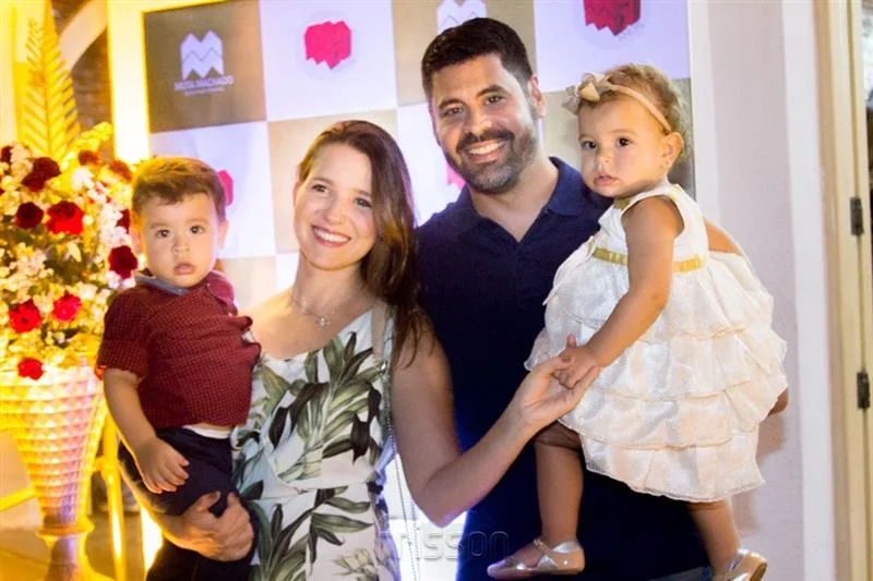 André, Adriana, Felipe e Sara Capistrano