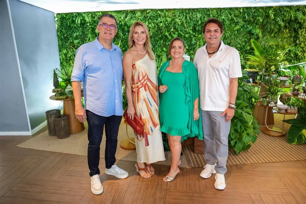 Adriano Ramalho, Regina Brito, Teresa e Tarcísio Porto