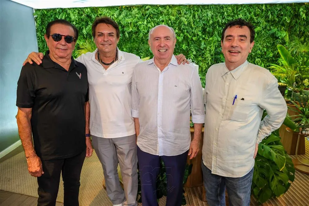 Gaudêncio Lucena, Tarcísio Porto, Amarilio Cavalcante e Asclépio Aguiar