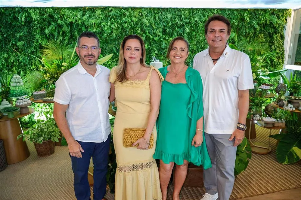 Anastacio, Noêmia Tahim, Teresa e Tarcísio Porto