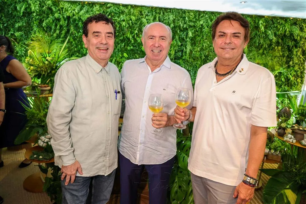 Asclépio Aguiar, Amarilio Cavalcante e Tarcísio Porto