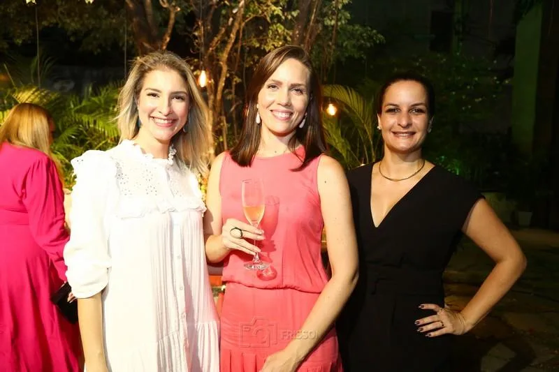 Leiliane Pinheiro, Cintia Sampaio e Luciana Pordeus