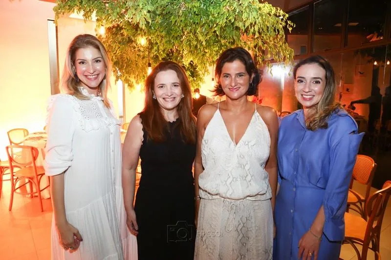 Leiliane Pinheiro, Lídia Petri, Cecília Seligmann e Vládia Borella
