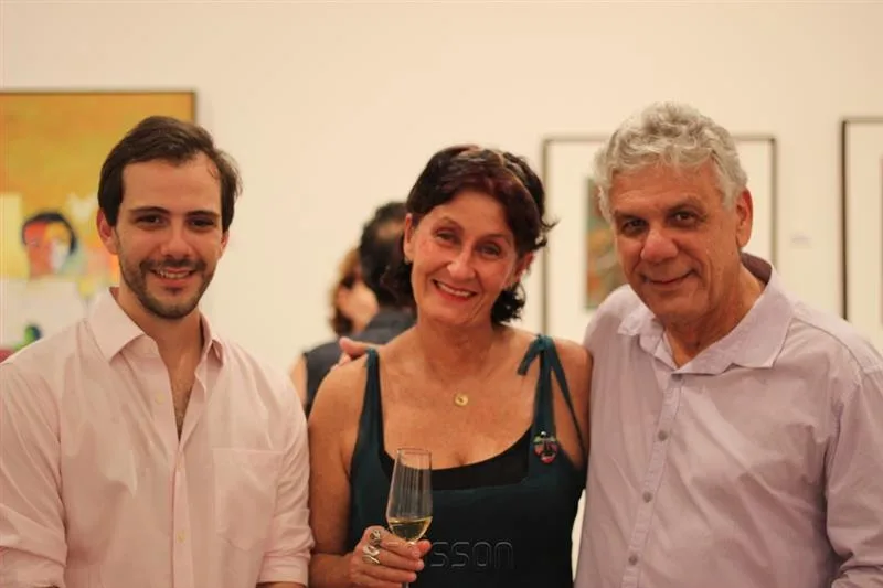 Aldonso Palácio, Beta Pinheiro e Ricardo Marinho