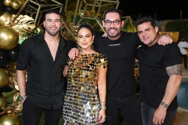Aldo Vasconcelos, Jamile Lima e Romeriton Paulo e Isaías Duarte
