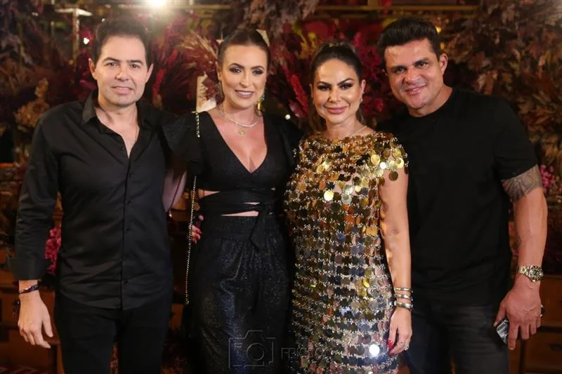 André, Ionara Parente, Jamile Lima e Isaías Duarte