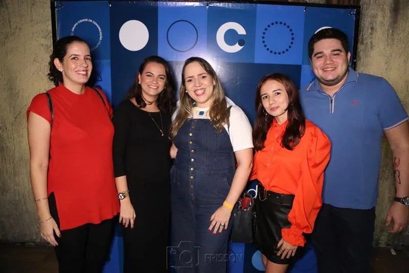Ana Saraiva, Alane Oliveira, Grayce Cardoso, Lilian Ramos e Claudio Felipe