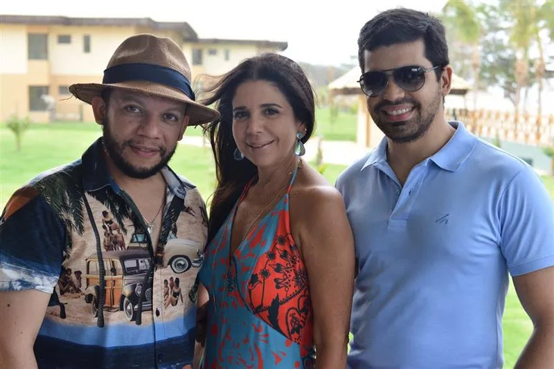 Roberto Alves, Maria Lúcia Carapeba e Pedro Garcia