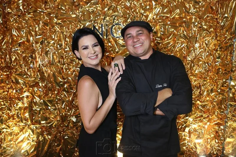 Alessandra Viana e Dom Léo