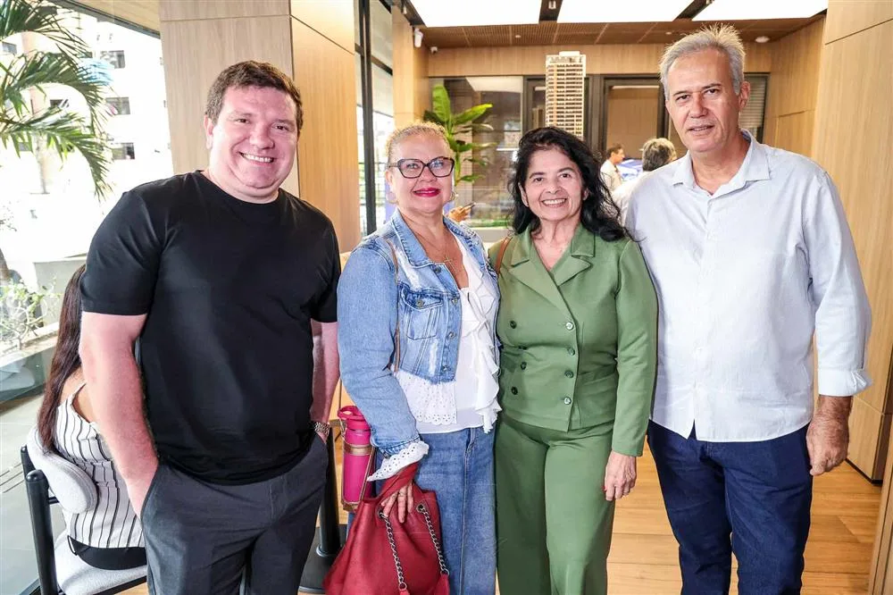 Andre Pereira, Carla Farias, Nelman Silveira e Milton Oliveira