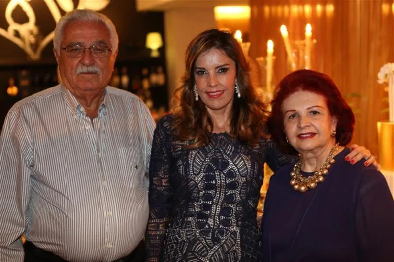Antônio Eduardo, Rosele e Regina Célia Diogo