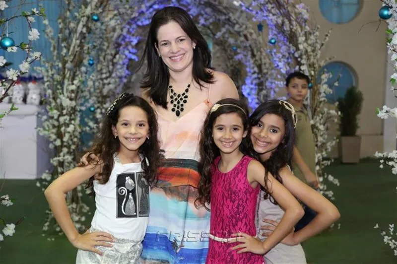 Ana Clara, Luciana Martins, Milena e Maria Clara