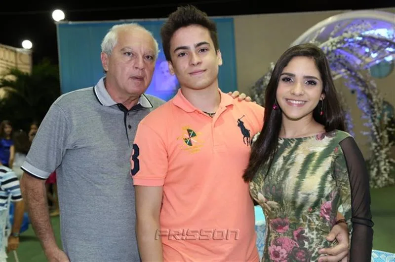 Arlindo Sá, Gabriel Vieira e Julia Aguiar