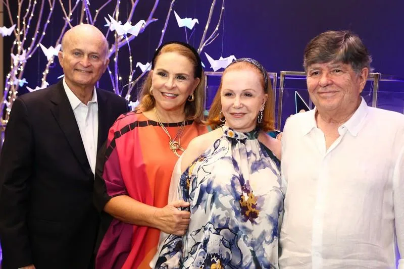 Lauro Fiúza, Beatriz Fiúza e Suely Machado