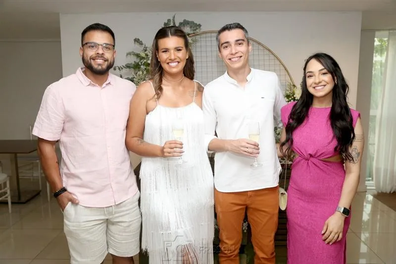 Davi Grijo, Samila Almeida, Leonan Vasconcelos e Nathalia Lua