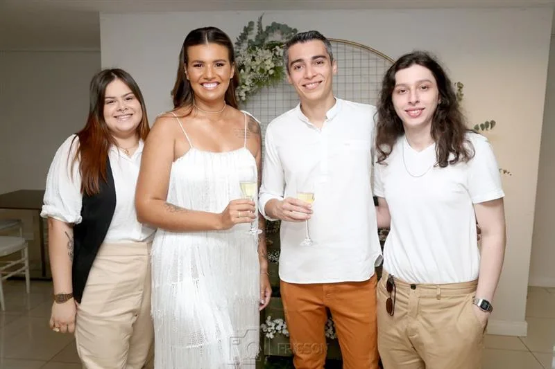 Helena Oliveira, Samila Almeida, Leonan e Michel Vasconcelos