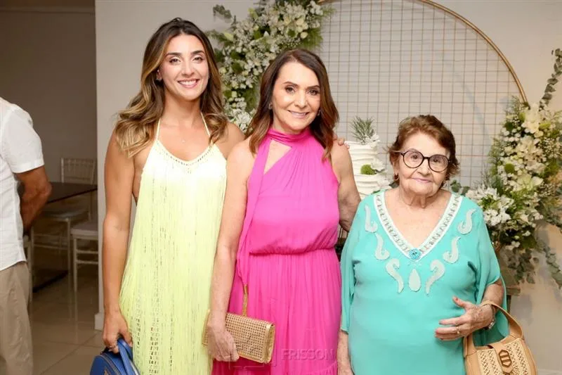 Layanne, Rosilma e Naisa Vasconcelos