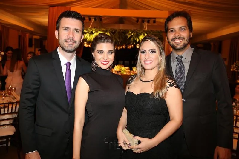 Adson Pontes, Rafaela Facundo, Lorena Gomes e Felipe Meira