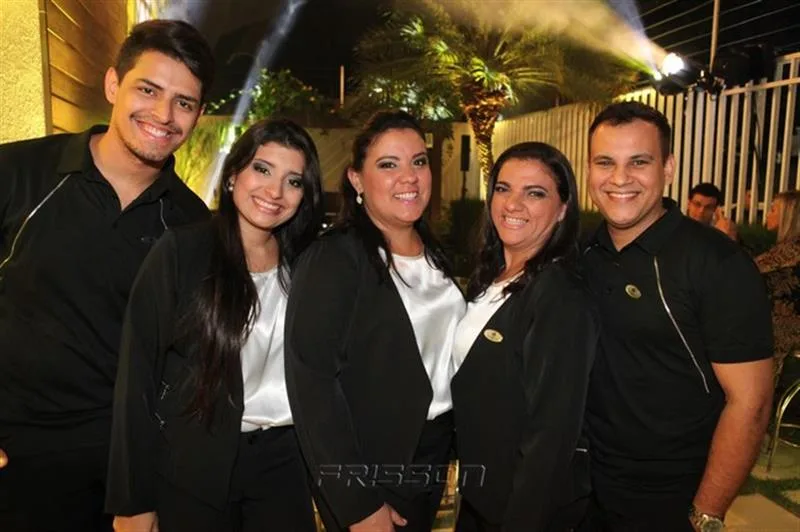 Alex Ramos, Luana Sales, Patrícia Vasconcelos, Luzilene Guimarães e Marcelo Santos