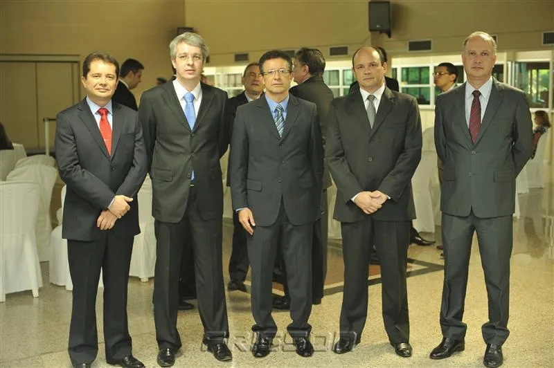 Abelardo Moreira, Rodrigo Cavalcante, Mauro Ângelo, Sérgio Coelho e Carlos Sampaio