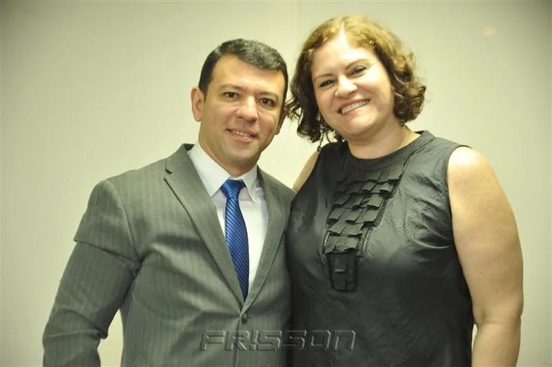 Alan Carvalho e Márcia Tereza