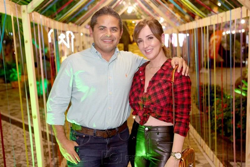 Alfredo Sávio e Kaline Farraz