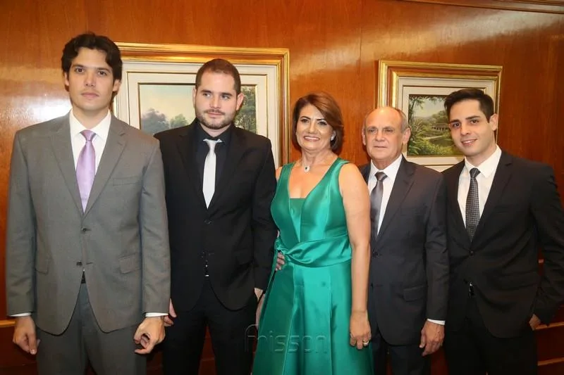 Desembargador Gladyson Pontes com a Família