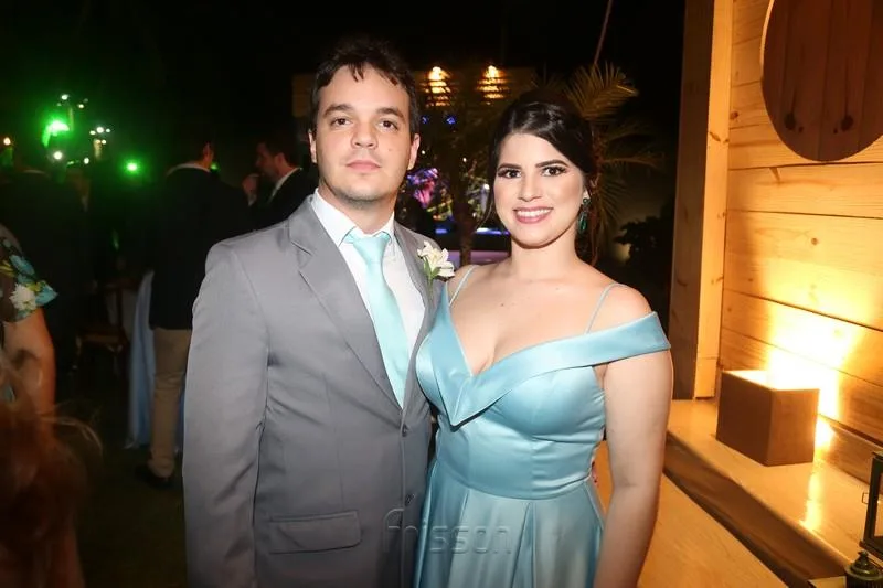 Adriano Andrade e Jéssica Vieira