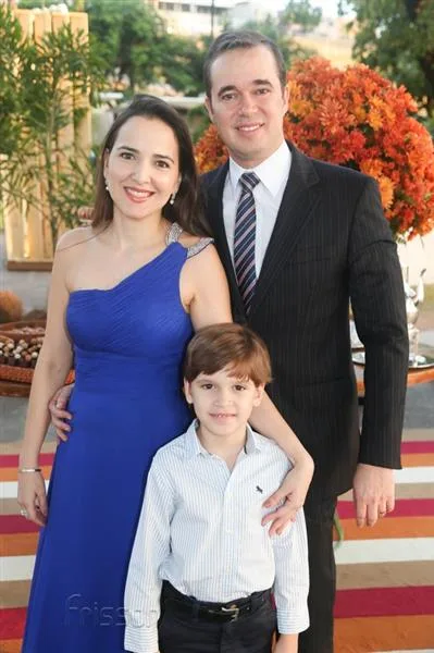 Athur, Andréa e Lael Pontes