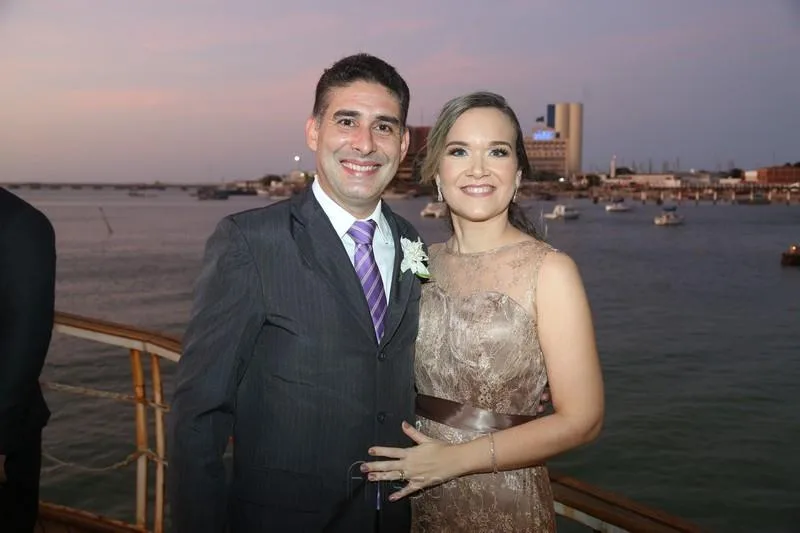 Bosco Júnior e Alana Portela