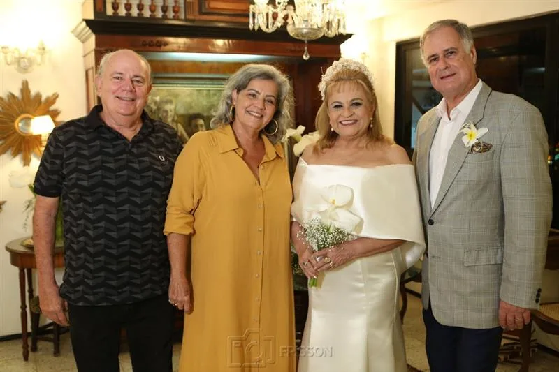 Antônio, Mônica Assis, Excelsa e Arthur Costa Lima