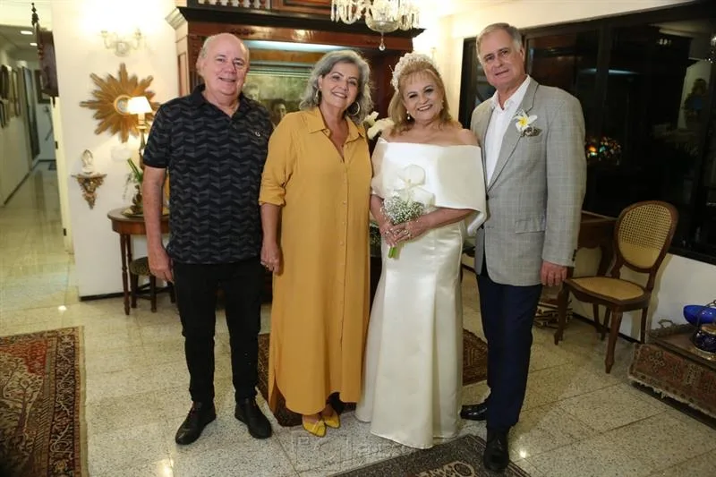 Antônio, Mônica Assis, Excelsa e Arthur Costa Lima