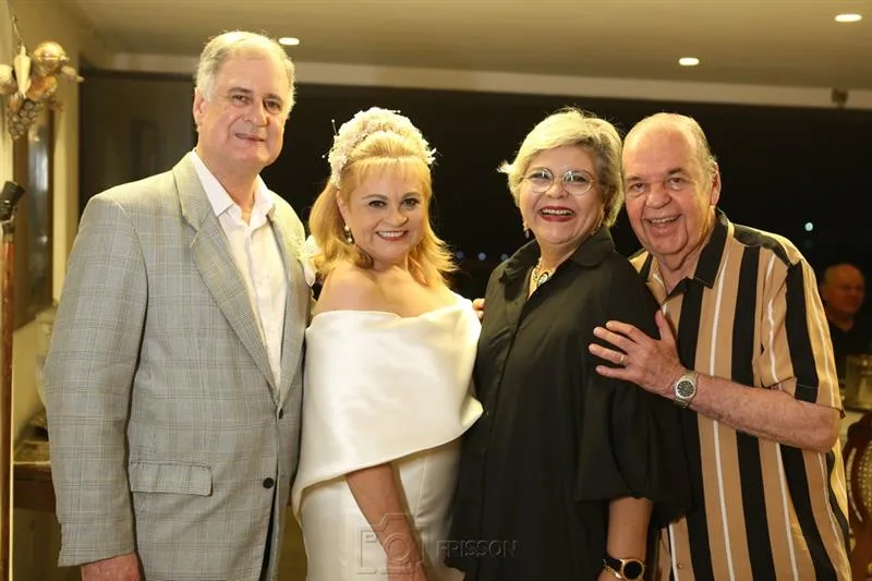 Arthur, Excelsa Costa Lima, Eliana e Augusto Borges