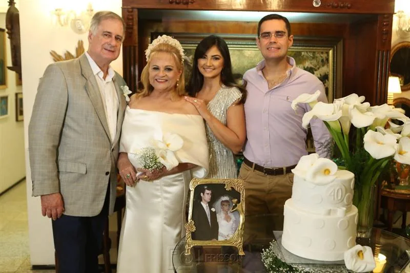 Arthur, Excelsa Costa Lima, Taina e Gustavo Costa Lima
