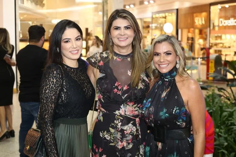 Angelina Parente, Michelinne Pinheiro e Vanessa Queirós